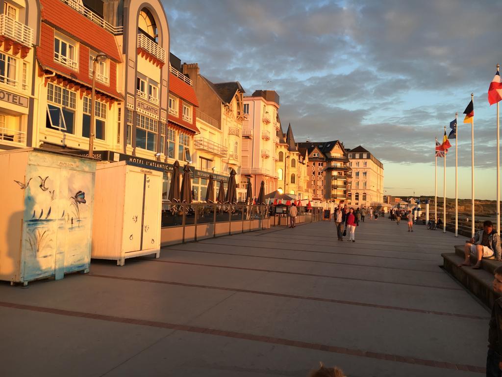 Apartmán Le Wim'Heureux Terrasse Wimereux Exteriér fotografie